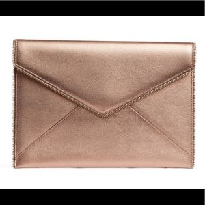 Rebecca Minkoff Rose Gold Clutch